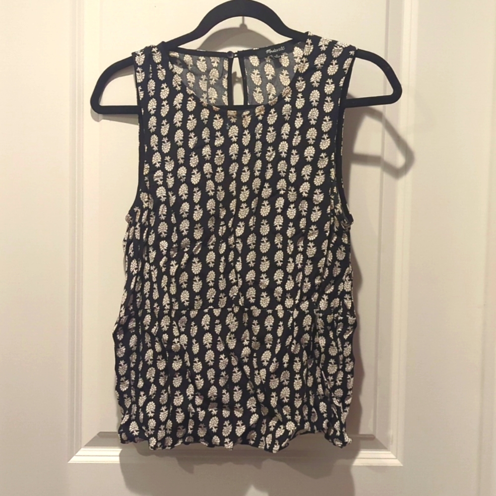 Madewell Floral Tank Top